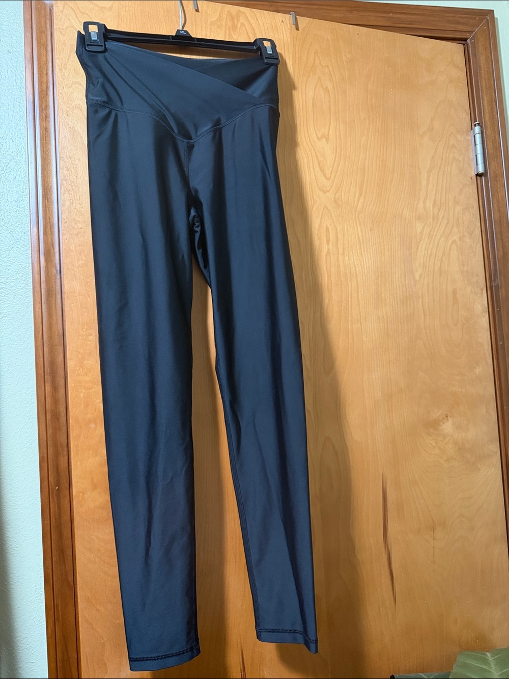 aerie Black High-Rise Seamless Leggings